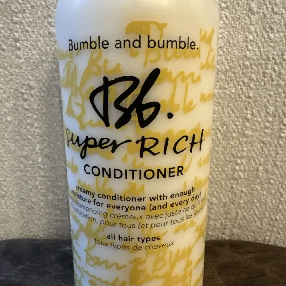 Bumble And Bumble Super Rich Conditioner, 33.8 OZ / 1 L, All Hair Types, Jumbo